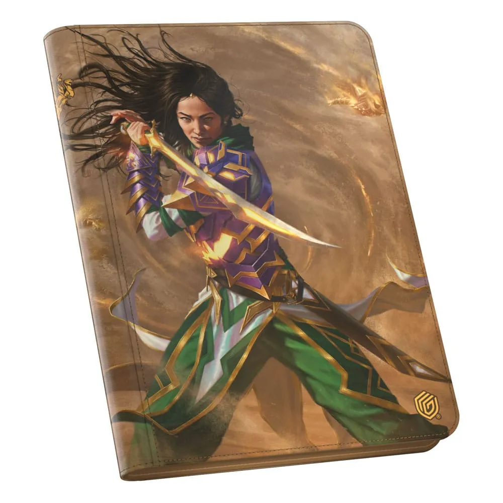 Ultimate Guard Zipfolio 18-Pocket Xenoskin (360 double-sleeved cards) Magic: The Gathering "Tarkir: Dragonstorm" - Descendant of Storms